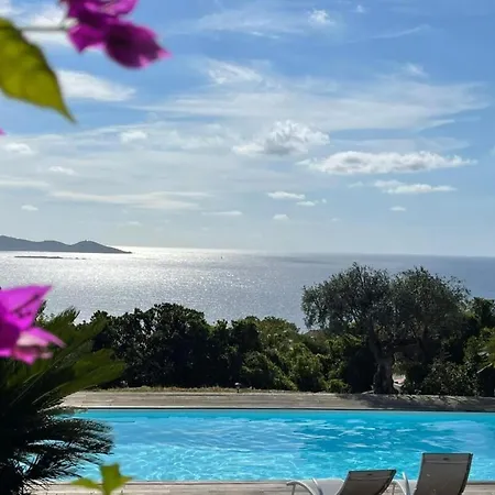 빌라 A - Piscine, Vue Mer, Jardin & Wifi Pietrosella